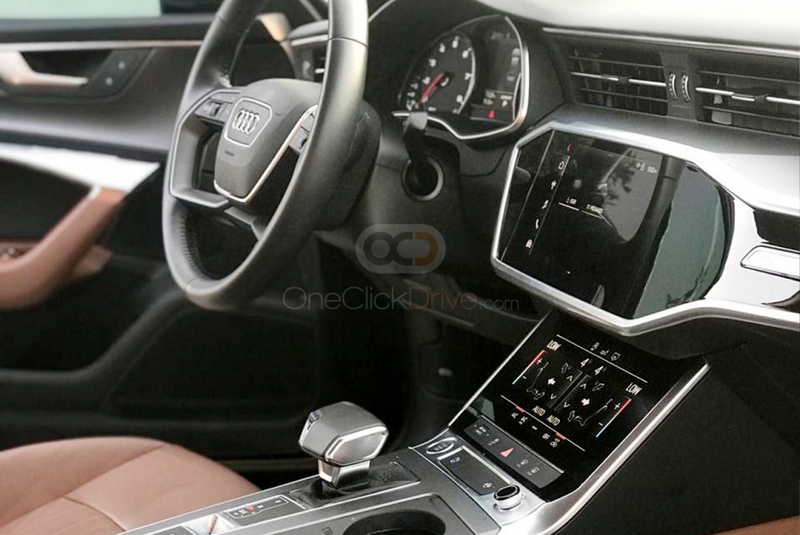 White Audi A6 2020